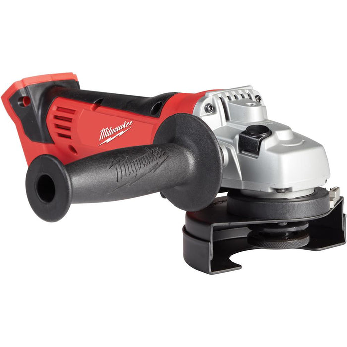Milwaukee M18 4-1/2" Grinder with side handle