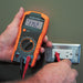 Reading the voltage of an outlet with Klein Tools MM300 Digital Multimeter