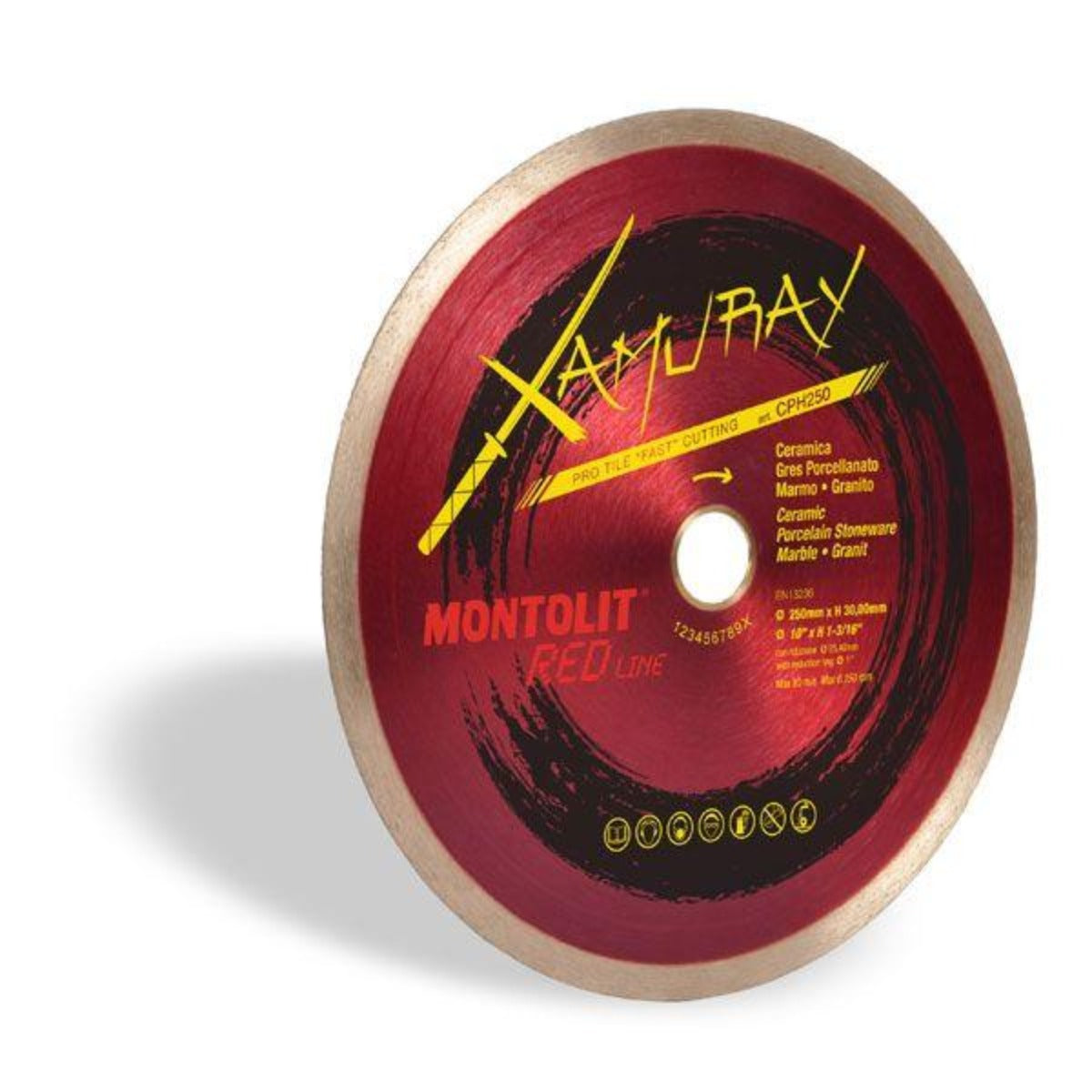 Montolit CPH250 10 Xamuray Diamond Blade