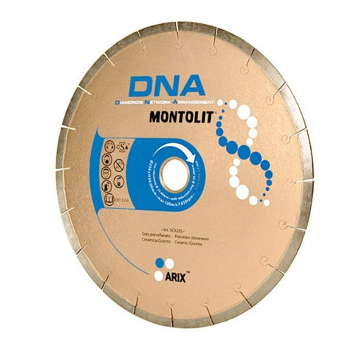 Montolit SCX250 10" DNA Porcelain Diamond Blade