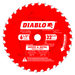 Diablo Tools 6-1/2" x 32 Tooth Wood & Metal Carbide Saw Blade