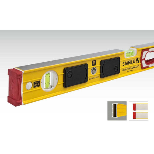 Stabila Type 196-2 LED Lighted Level Features