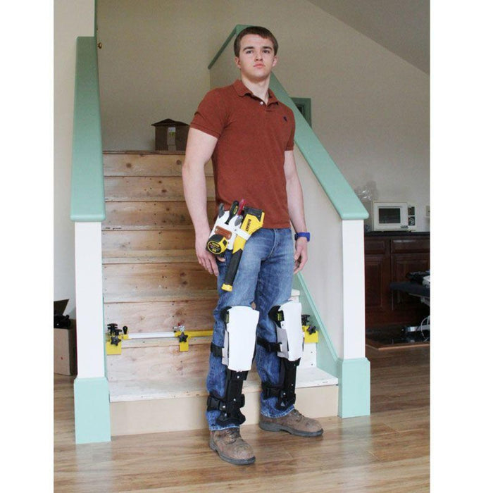 ProKnee 0714 Custom Fit Knee Pads With 1 Inch Foam - Professional Heavy Duty Knee Pads For Flooring, Tiling And Construction - 18