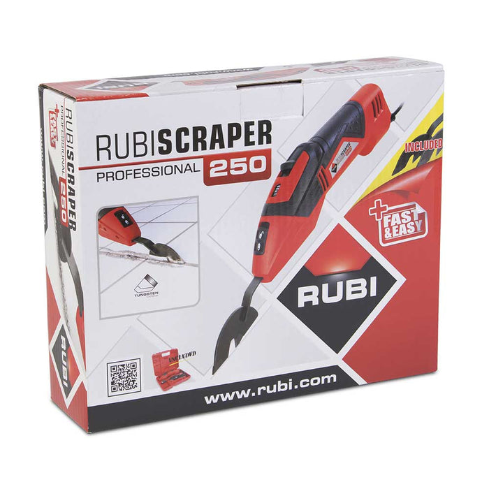 RUBISCRAPER-250 Electric Grout Scraper in box