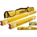 Stabila GO PACK Type R300 R-Beam 3 Level Set with Carrying Case