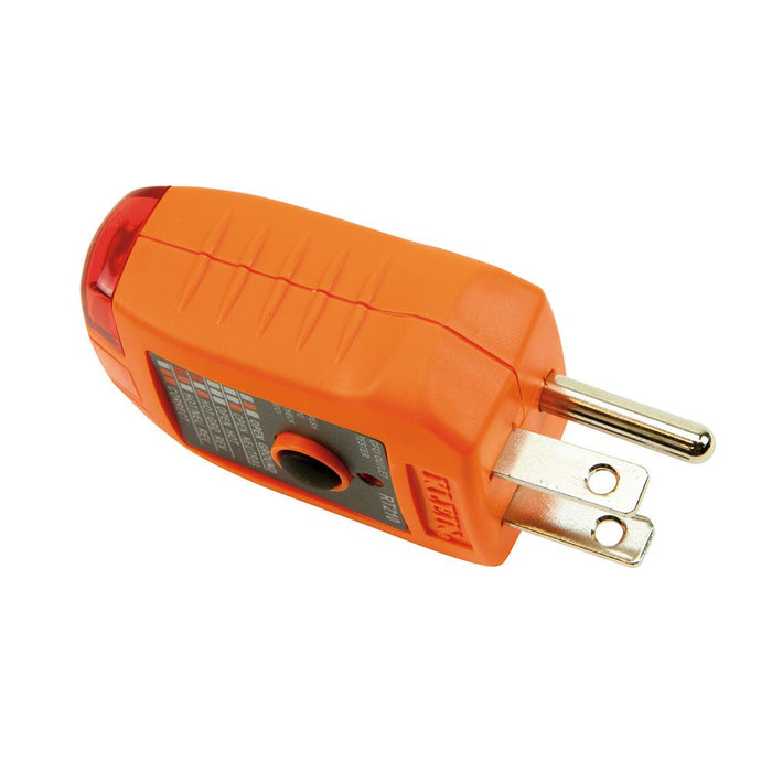 Klein Tools GFCI Outlet Tester, side view