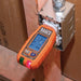 Testing a new outlet with GFCI Receptacle Tester with LCD