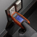 Klein Tools GFCI Receptacle Tester plugged into outlet
