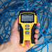 Klein Tools LAN Scout™ Jr. 2 Cable Tester with cables shown attached