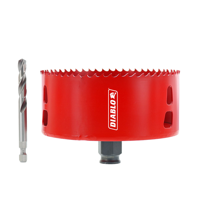 Diablo Tools Recessed Lighting Hole Saw and pilot
