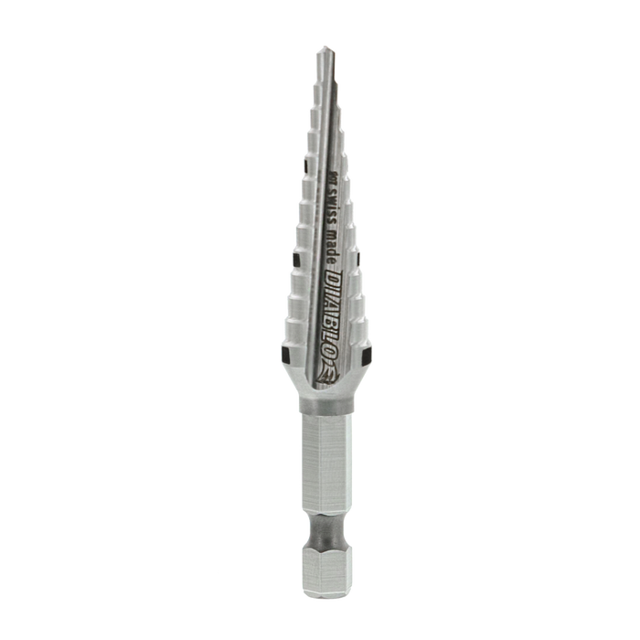 Diablo Tools 1/4" - 1/2" (13 Steps) Impact Step Drill Bit