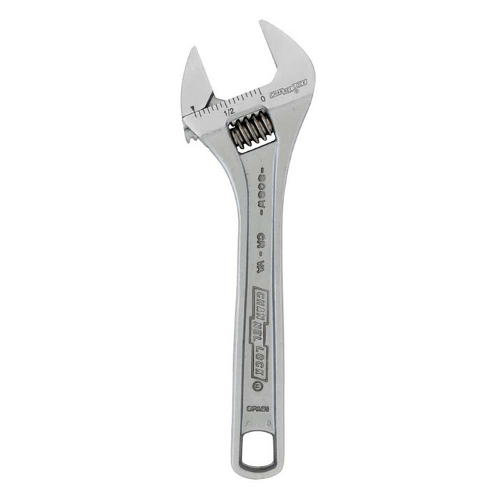 Channellock 8" Wide Adjustable Wrench